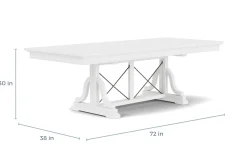 Mor Furniture Seating For 4|Dining Room Sets|Bay Creek Extendable Dining Table & 4 Upholstered V-Back Chairs In Toasted Nutmeg