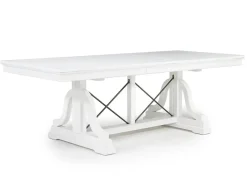 Mor Furniture Seating For 6|Dining Room Sets|Bay Creek Extendable Dining Table & 6 V-Back Chairs In Toasted Nutmeg
