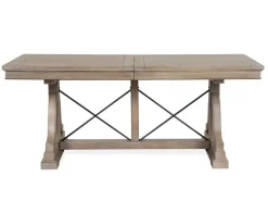 Mor Furniture Dining Tables|Bay Creek Extendable Dining Table In Graphite