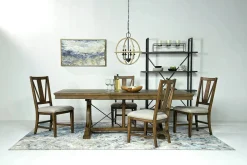 Mor Furniture Dining Tables|Bay Creek Extendable Dining Table In Graphite