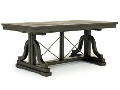 Mor Furniture Dining Tables|Bay Creek Extendable Dining Table In Graphite