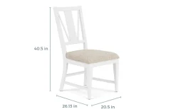 Mor Furniture Seating For 6|Dining Room Sets|Bay Creek Extendable Dining Table, 4 V-Back Chairs & High Back Bench In Graphite