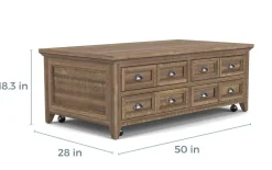 Mor Furniture Coffee Tables|Bay Creek Lift Top Coffee Table In Nutmeg