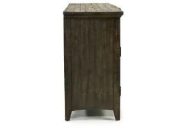 Mor Furniture Media Consoles & Hutches|Tv Stands|Bay Creek Media Console In Nutmeg W/ Usb Charger, 70 Inch