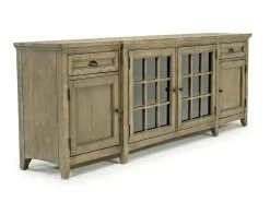 Mor Furniture Media Consoles & Hutches|Tv Stands|Bay Creek Media Console In Nutmeg W/ Usb Charger, 70 Inch