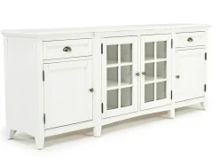 Mor Furniture Media Consoles & Hutches|Tv Stands|Bay Creek Media Console In Nutmeg W/ Usb Charger, 70 Inch