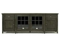 Mor Furniture Media Consoles & Hutches|Tv Stands|Bay Creek Media Console In Nutmeg W/ Usb Charger, 70 Inch