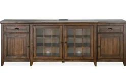 Mor Furniture Media Consoles & Hutches|Tv Stands|Bay Creek Media Console In Nutmeg W/ Usb Charger, 70 Inch
