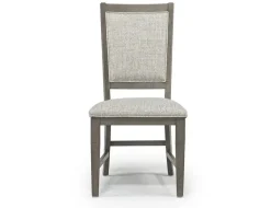 Mor Furniture Dining Chairs|Bay Creek Side Chair In Light Gray, V-Back