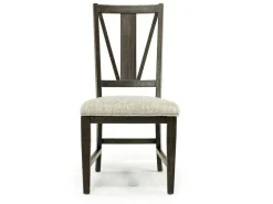 Mor Furniture Dining Chairs|Bay Creek Side Chair In Light Gray, V-Back