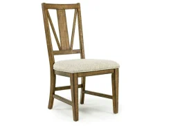 Mor Furniture Dining Chairs|Bay Creek Side Chair In Light Gray, V-Back