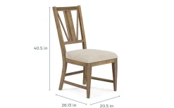 Mor Furniture Dining Chairs|Bay Creek Side Chair In Light Gray, V-Back