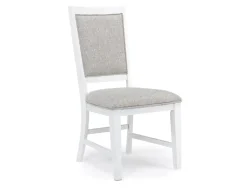 Mor Furniture Dining Chairs|Bay Creek Side Chair In Light Gray, V-Back