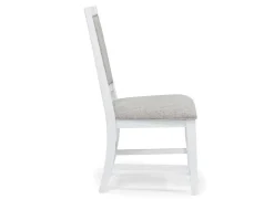 Mor Furniture Dining Chairs|Bay Creek Side Chair In Light Gray, V-Back