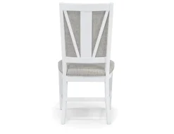 Mor Furniture Dining Chairs|Bay Creek Side Chair In Light Gray, V-Back