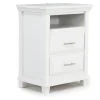 Mor Furniture Nightstands|Bella Bookshelf Nightstand In White