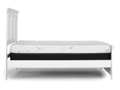 Mor Furniture Beds|Bella Panel Bed In White, Twin