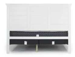 Mor Furniture Beds|Bella Panel Bed In White, Twin