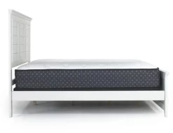 Mor Furniture Beds|Bella Panel Bed In White, Twin
