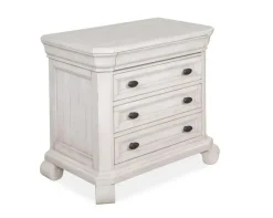 Mor Furniture Nightstands|Bellamy 4 Drawer Nightstand In Charcoal
