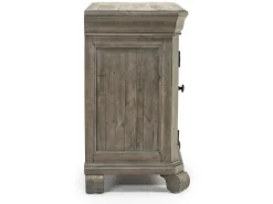 Mor Furniture Nightstands|Bellamy 4 Drawer Nightstand In Charcoal