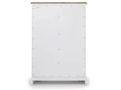 Mor Furniture Dressers & Chests|Bellevue Chest In Antique White & Walnut