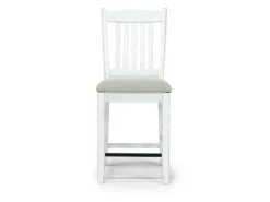 Mor Furniture Counter Height Stools|Barstools|Bellevue Counter Height Stool In Antique White