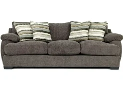 Mor Furniture Living Room Sets|Bermuda Large Sofa & Loveseat In , Down Victory Sterling