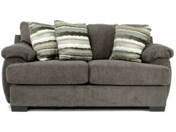 Mor Furniture Living Room Sets|Bermuda Large Sofa & Loveseat In , Down Victory Sterling