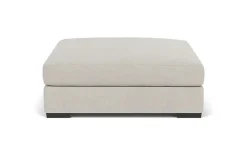 Mor Furniture Ottomans|Bermuda Oversized Ottoman In Telly Linen