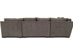 Mor Furniture Sectionals|Bermuda Tux Loveseat Chaise Sectional Ii In , Left Facing Victory Sterling