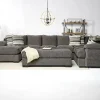 Mor Furniture Sectionals|Bermuda Tux Sofa Chaise Sectional, Left Facing, Down - Custom Order