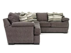 Mor Furniture Sectionals|Bermuda Tux Sofa Sectional In , Left Facing Victory Sterling
