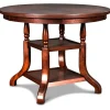 Mor Furniture Dining Tables|Bixby Round Counter Height Table In Espresso