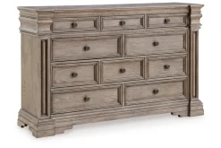 Mor Furniture Dressers & Chests|Blairhurst Dresser In Light Grayish Brown