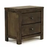 Mor Furniture Nightstands|Blue Ridge Nightstand In Rustic Gray