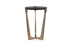 Mor Furniture Outdoor Accent Tables|Bohdi Outdoor Round Accent Table In Gold