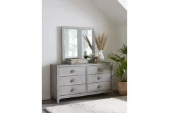 Mor Furniture Bedroom Mirrors|Boho Chic Mirror In Washed White