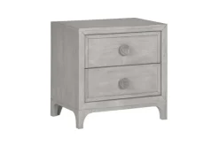 Mor Furniture Nightstands|Boho Chic Nightstand In Washed White