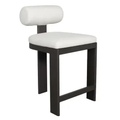 Mor Furniture Counter Height Stools|Barstools|Bolster Outdoor Counter Height Stool In White