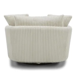 Mor Furniture Chairs|Boomer Swivel Chair In Dove