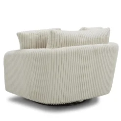 Mor Furniture Chairs|Boomer Swivel Chair In Dove