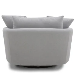 Mor Furniture Chairs|Boomer Swivel Chair In Dove