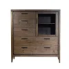 Mor Furniture Armoires|Boracay Armoire In Wild Oats Brown
