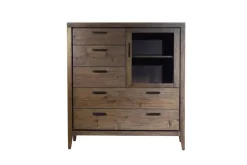 Mor Furniture Armoires|Boracay Armoire In Wild Oats Brown
