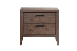 Mor Furniture Bedroom Sets|Boracay Panel Bed W/ Storage, Dresser, Mirror & Nightstand In Wild Oats Brown, Queen