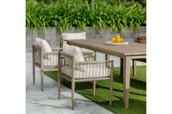 Mor Furniture Outdoor Dining Chairs|Borneo Outdoor Side Chair In Brown