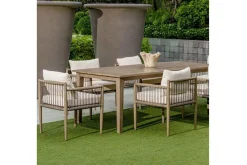 Mor Furniture Outdoor Dining Chairs|Borneo Outdoor Side Chair In Brown