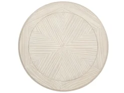 Mor Furniture Sofa & End Tables|Bostwick Round End Table In Coconut Cream