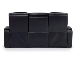 Mor Furniture Reclining Loveseats|Loveseats|Boyington 2 Power Console Loveseat In Gray Leather